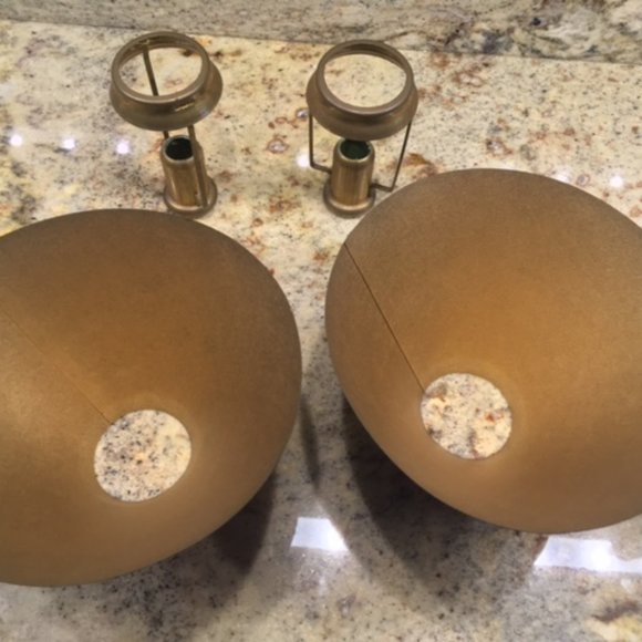 Candleshades and Carriers - Reproductions - two sets - Picture 5 of 8